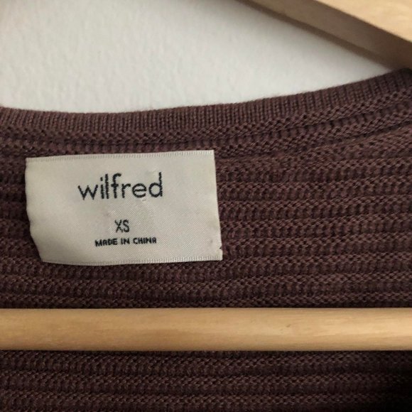 Mauve Wilfred sweater dress - Picture 3 of 3